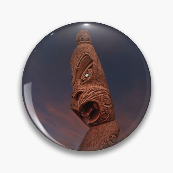 Item preview, Maori totem pole designed and sold by Alex Preiss.