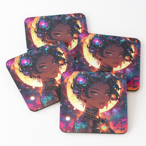 Item preview, Anime Girl with Sun designed and sold by HoshiyaShop.
