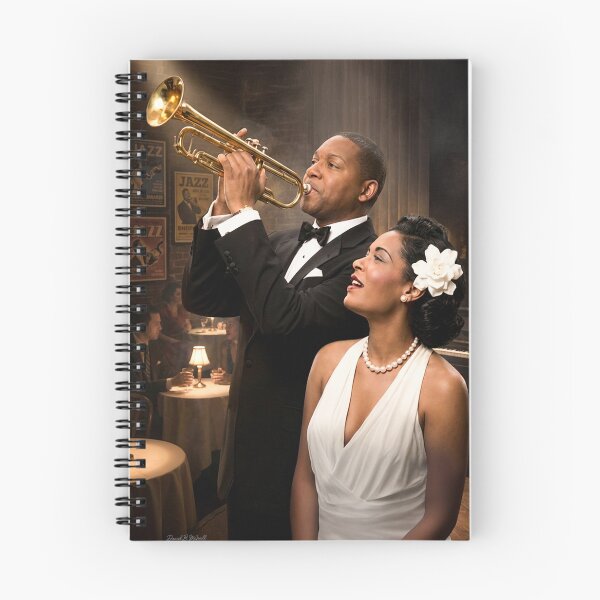 Item preview, Jazz Legends – Billie Holiday & Wynton Marsalis  designed and sold by DBM Photo Art 1.
