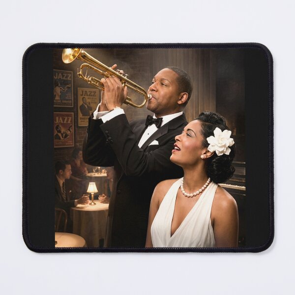 Item preview, Jazz Legends – Billie Holiday & Wynton Marsalis  designed and sold by DBM Photo Art 1.