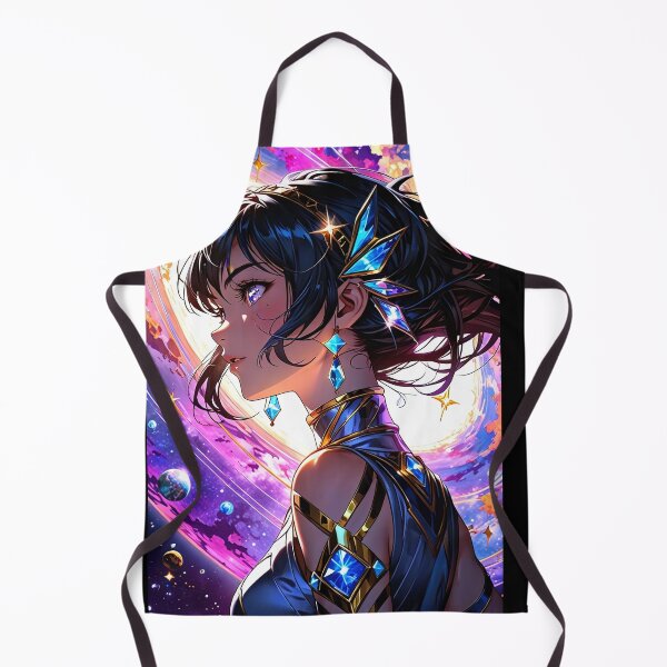 Item preview, Cosmic Anime Girl designed and sold by HoshiyaShop.