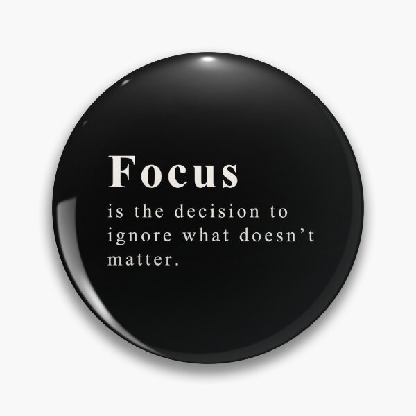 Item preview, Cool design for Focus definition in white designed and sold by YOSPACE.