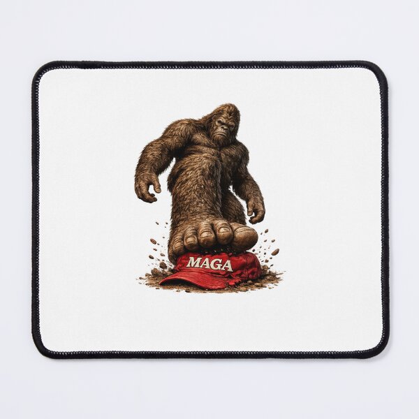 Item preview, Bigfoot crushes maga designed and sold by Antifascist.