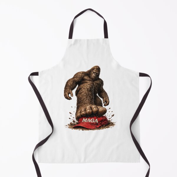 Item preview, Bigfoot crushes maga designed and sold by Antifascist.