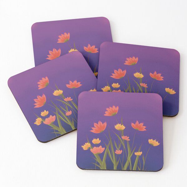 Item preview, Sunset Wildflower Blooms designed and sold by MahanaStudio.