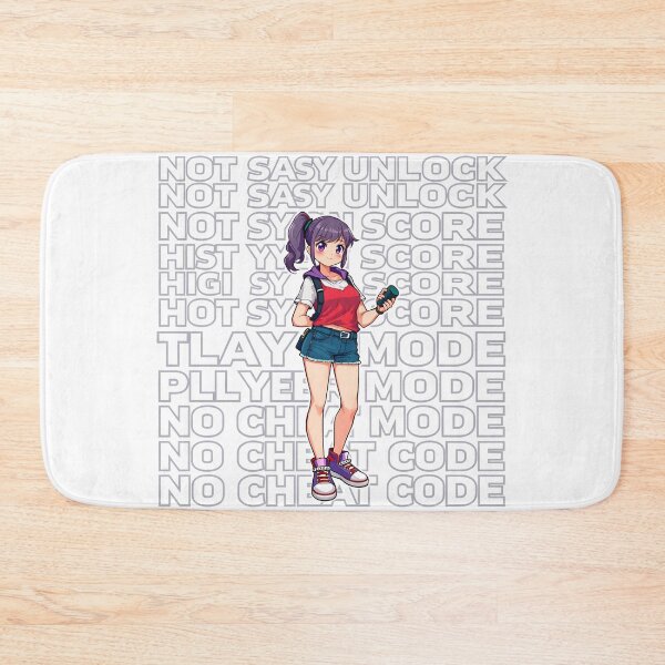 Item preview, Not Easy Unlock – Pixel Gamer Babe designed and sold by Dhenin Studio.