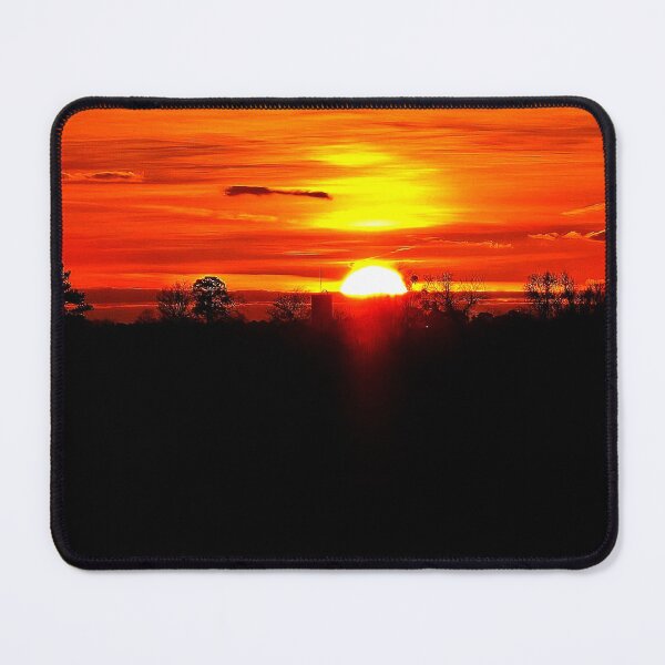 Item preview, Vibrant Sunset Over Forest Horizon designed and sold by Stacey's unpromised.