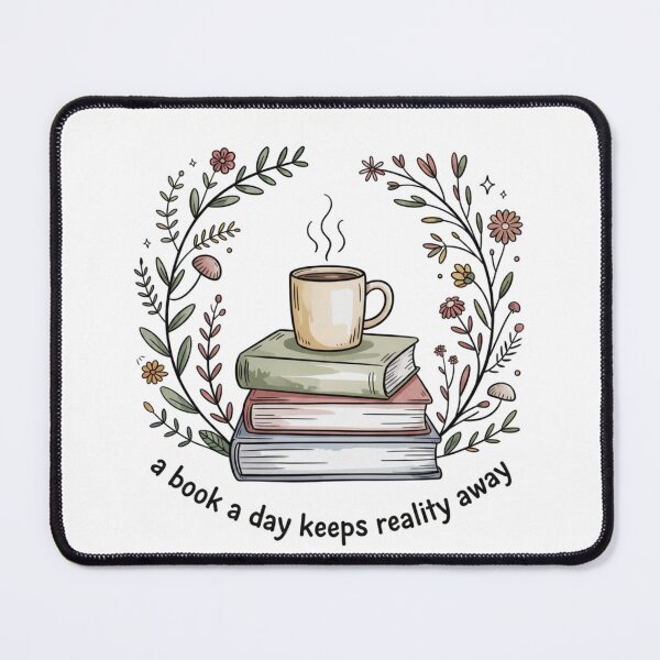 Item preview, A Book A Day Keeps Reality Away designed and sold by midwestglory.