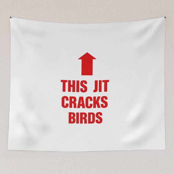 Item preview, This Jit Cracks Birds designed and sold by ModdiesColors.