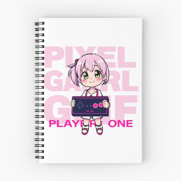 Item preview, Pixel Perfect Babe – Neon Arcade Pixel Girl designed and sold by Dhenin Studio.