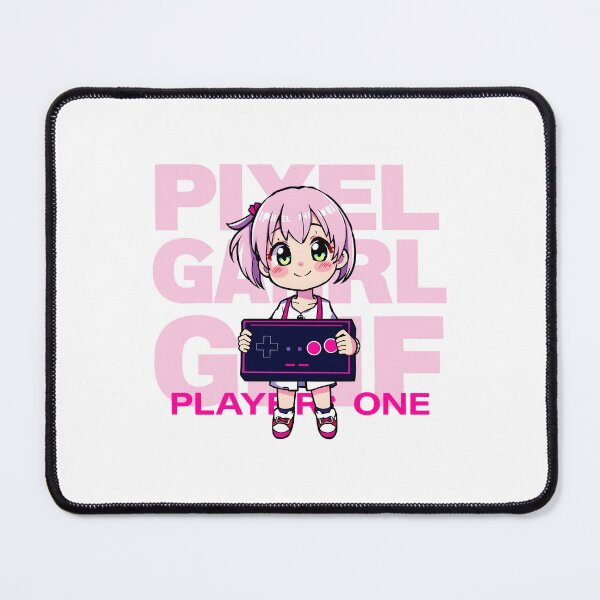 Item preview, Pixel Perfect Babe – Neon Arcade Pixel Girl designed and sold by Dhenin Studio.