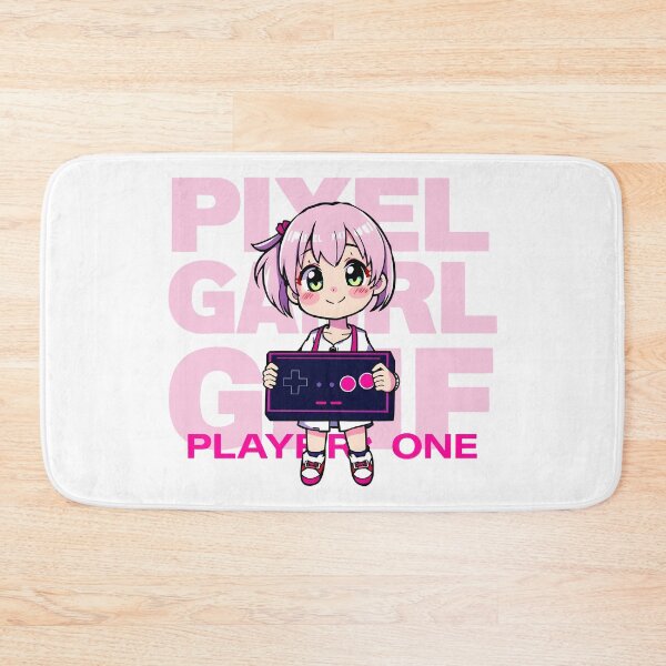 Item preview, Pixel Perfect Babe – Neon Arcade Pixel Girl designed and sold by Dhenin Studio.