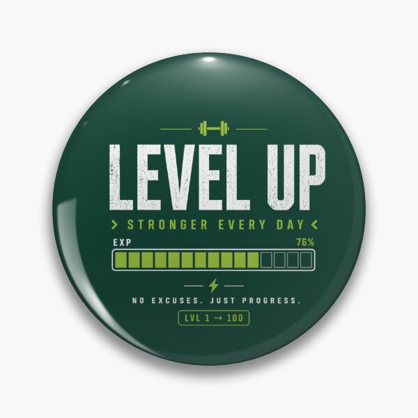 Item preview, Level Up Gym T-Shirt – Fitness Motivation Shirt, Progress Bar Workout Tee, Stronger Every Day Gym Shirt, Gaming Fitness Apparel designed and sold by ironstudio1.