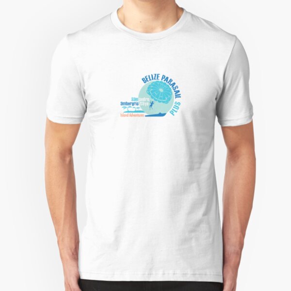 Belize Parasail Plus--Island Adventures Slim Fit T-Shirt