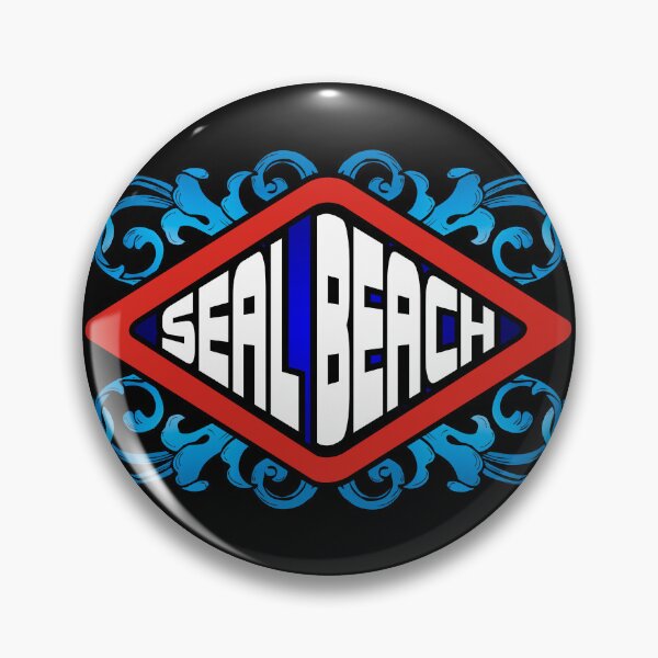 Item preview, Seal Beach California retro sign designed and sold by studioss76.