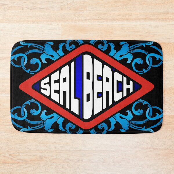 Item preview, Seal Beach California retro sign designed and sold by studioss76.