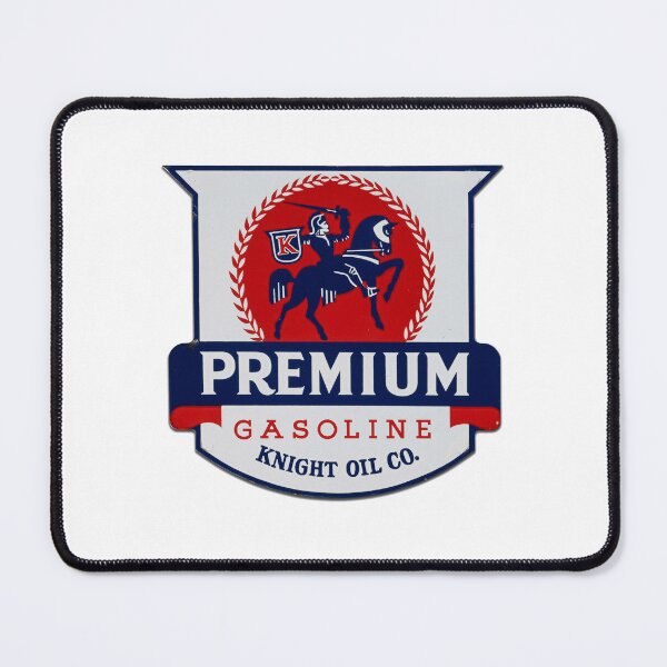 Item preview, Vintage Knight Oil Company Premium Gasoline designed and sold by QuayTradingCo.
