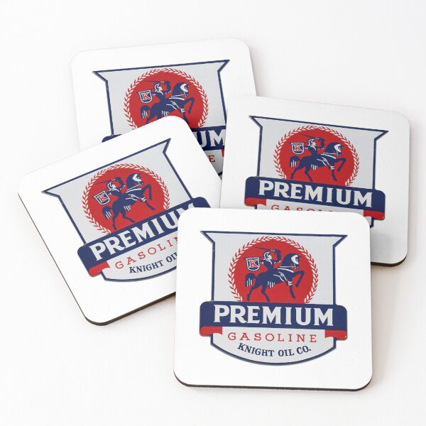 Item preview, Vintage Knight Oil Company Premium Gasoline designed and sold by QuayTradingCo.