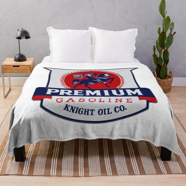 Item preview, Vintage Knight Oil Company Premium Gasoline designed and sold by QuayTradingCo.