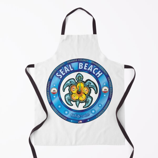 Item preview, Seal Beach California sea turtle hibiscus designed and sold by studioss76.