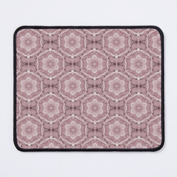 Item preview, Boho Hexagon Mandala Pattern in Pink designed and sold by Artistestella.