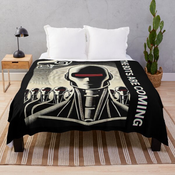 Item preview, Powered by AI Robot Design Futuristic Artificial Intelligence Tech Aesthetic Machine Learning Cyberpunk Graphic designed and sold by TEEJAMBOREE.