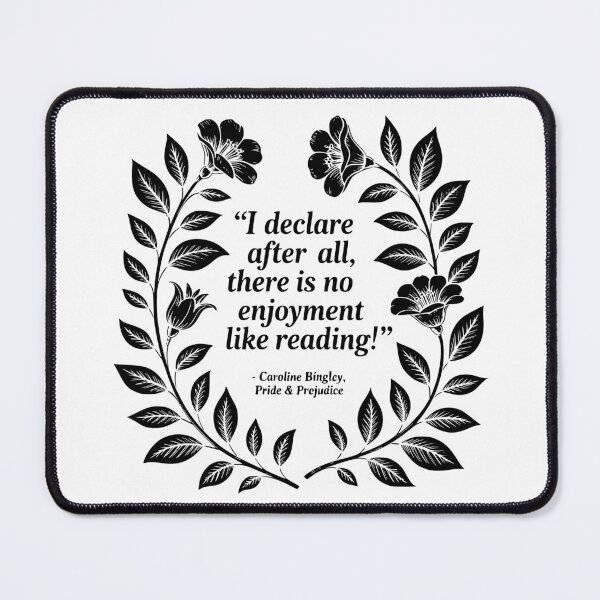 Item preview, I Declare After All There Is No Enjoyment Like Reading! designed and sold by theartfulaspie.