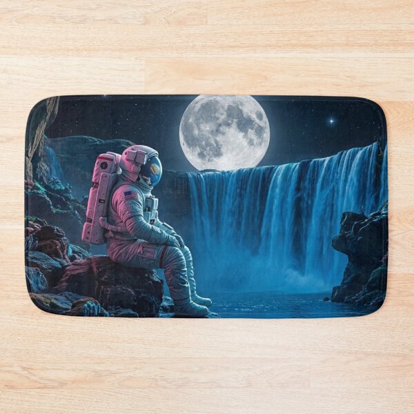 Item preview, The Lone Astronaut of the Lunar Abyss designed and sold by Archive Studio.