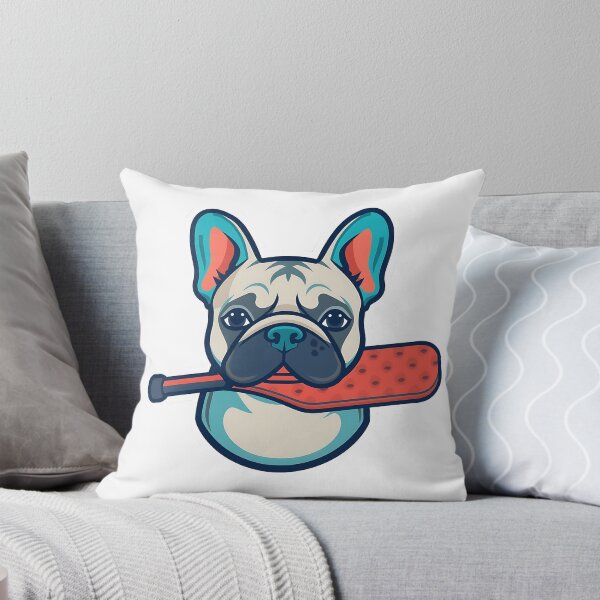 Item preview, Pickleball French Bulldog Sticker Style T-Shirt designed and sold by Breed And Build.
