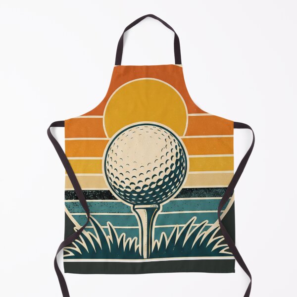 Item preview, Funny Retro Golf - The Art of Playing From The Wrong Fairway - Vintage Sunset Golfer designed and sold by BelievingCreate.