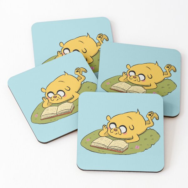 Item preview, Cozy Adventure Time Inspired Reading Dog designed and sold by All That Jazz Store.