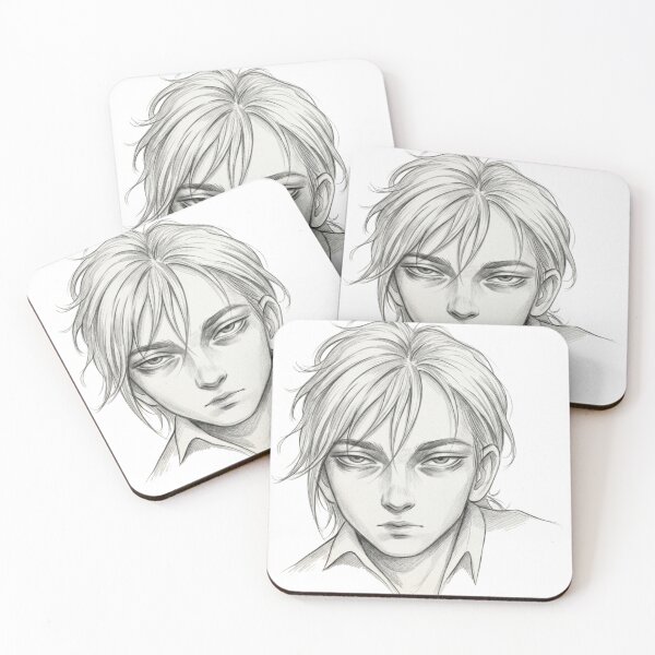 Item preview, Detailed Graphite Male Portrait designed and sold by Ink&Soul.