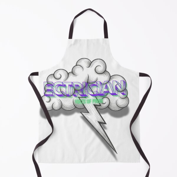 Item preview, grey cloud volt - electrician pride art designed and sold by ink sync.