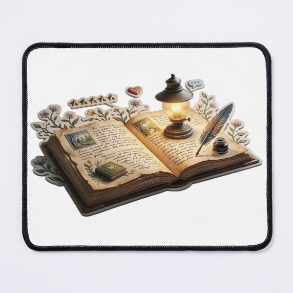 Item preview, Vintage Book Review and Literary Critic Journal designed and sold by Digital Duniyah.