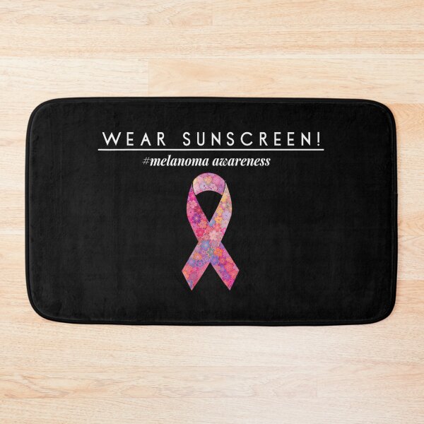 Item preview, Skin Cancer Wear Sunscreen Melanoma Awareness designed and sold by goombi-creative.
