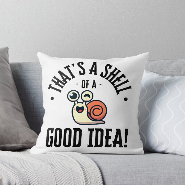Item preview, Vintage Snail - "That's A Shell Of A Good Idea" designed and sold by Denskie.