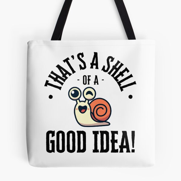 Item preview, Vintage Snail - "That's A Shell Of A Good Idea" designed and sold by Denskie.