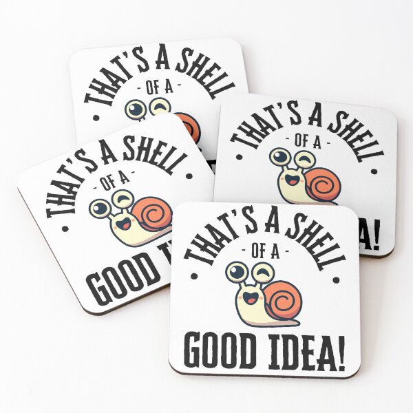 Item preview, Vintage Snail - "That's A Shell Of A Good Idea" designed and sold by Denskie.