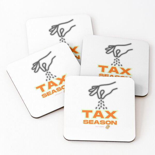 Item preview, Pinch of Salt Tax Season Refugee Art designed and sold by ink sync.