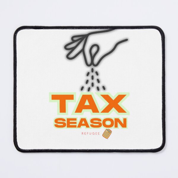 Item preview, Pinch of Salt Tax Season Refugee Art designed and sold by ink sync.