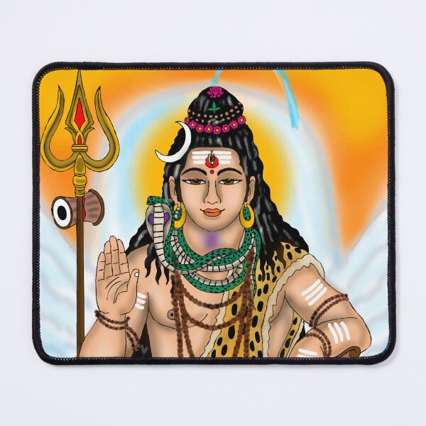 Item preview, Mahadev Shankar Art Design – Sacred Hindu God Illustration designed and sold by Harshit_Digital_Arts.