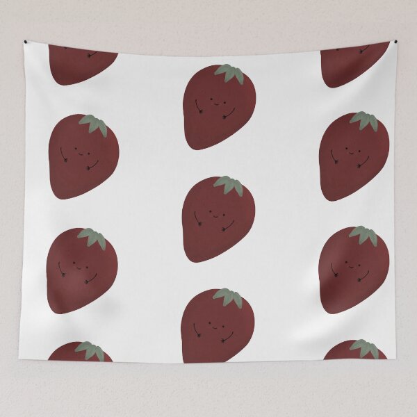 Item preview, Cute Strawberry Kawaii designed and sold by Vimi Doodles.