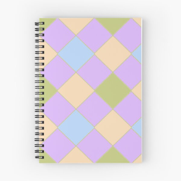Item preview, Pastel diamond checker designed and sold by Bloomiastudio.