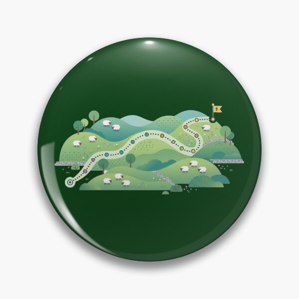 Item preview, England Coast Path designed and sold by Broken Antler Designs .