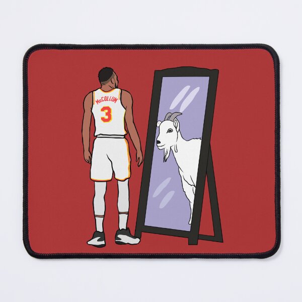 Item preview, CJ McCollum Mirror GOAT Atlanta designed and sold by RatTrapTees.
