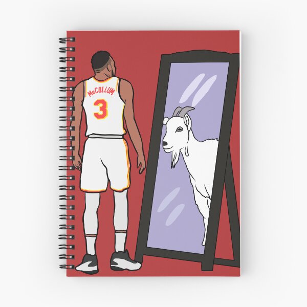 Item preview, CJ McCollum Mirror GOAT Atlanta designed and sold by RatTrapTees.