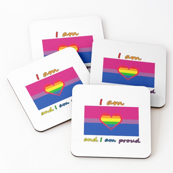 Aperçu de l'œuvre Bi proud (rainbow version) créée et vendue par MatanteVargeuse.