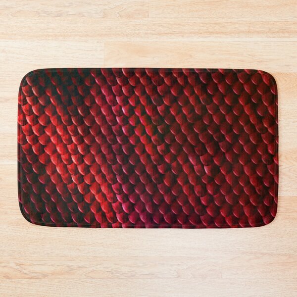 Item preview, Red dragon scales designed and sold by El Jardín de la Luna.