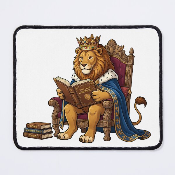 Item preview, Wise King Lion – Rule with Knowledge ??? designed and sold by MzulhilmiZam.
