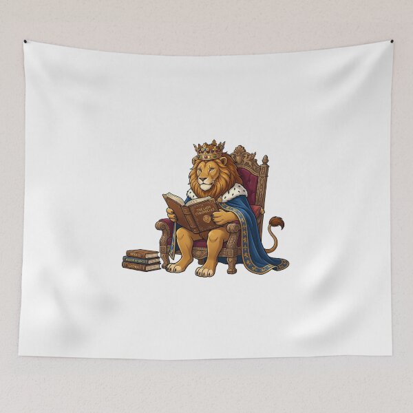 Item preview, Wise King Lion – Rule with Knowledge ??? designed and sold by MzulhilmiZam.